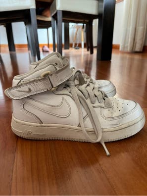 Nike air force low supreme white de segunda mano para mujer