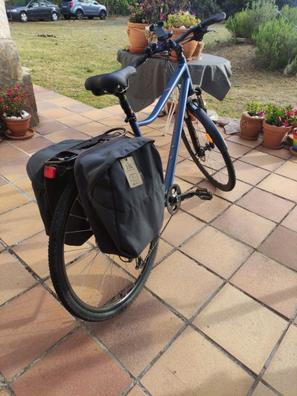 Bolsa manillar bici 5 a 15 L Bikepacking Riverside negro