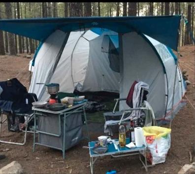 Carpa plegable habitáculo de camping 10 personas UPF50+ Arpenaz