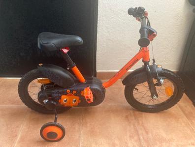 Bicicleta niños 14 pulgadas Btwin 500 Robot naranja 3-4,5 años