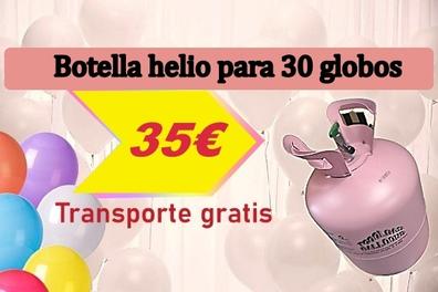 Helio para globos Desechable Botella pequeña + 30 globos