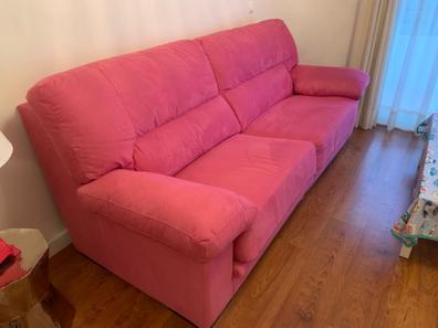 Sofa rosa Sofás, sillones y sillas de segunda mano baratos | Milanuncios