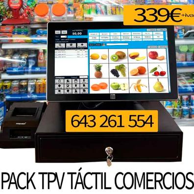 Cajas registradoras comerciales con cajón y pantalla LED, sistemas POS,  versión en inglés para supermercado, bar, tienda minorista