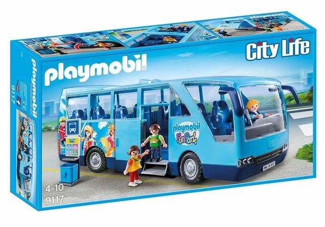 553017 Niña city playmobil,colegio,school,guardería,autobus,bus 