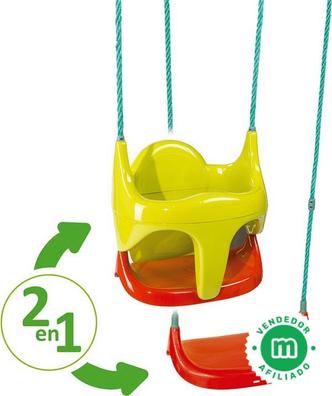 Columpio de bebé para bebés, columpio portátil para bebé con 6 movimientos,  columpio para niños pequeños con música, sonidos, temporizador, balancín