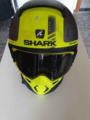 Casco Shark Modular Evo Es Yari Antracita-Amarillo S