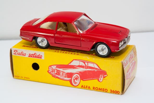 Politoys Alfa Romeo 2600 Zagato 530 Box No Mebetoys No Edil No