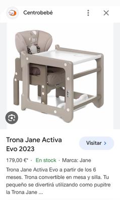 Trona Jane Activa Evo - Convertible en mesa y silla - Centrobebé