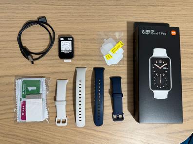  Relojes inteligentes 2022, pulsera inteligente M7 con  Bluetooth, monitoreo de la salud del sueño, reloj inteligente con  aplicación Fitpro con contador de pasos para mujeres y hombres, azul :  Electrónica