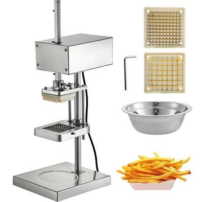 Cortador de papas fritas en un solo paso, perfecto para papas fritas,  palitos de verduras, fácil de lavar en lavavajillas, herramientas de  rebanar con