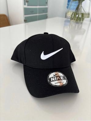 Gorra nike negra Moda y complementos de segunda mano barata