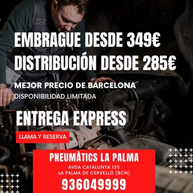 Cambio embrague Mecánicos y talleres d ereparación vehículo baratos en Barcelona |