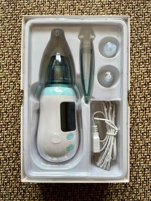 Aspirador Nasal Saca Mocos Suave Eléctrico Bebe Mli Color Celeste