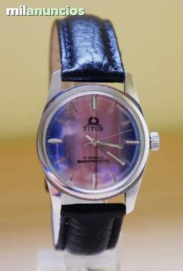 Milanuncios Reloj TITUS suizo para hombre de cuerda