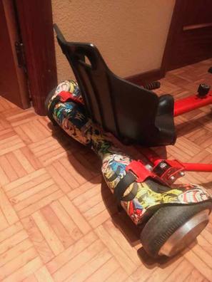 Silla Kart Hoverboard : Kart para hoverboard silla asiento hoverseat  patinete electrico azul