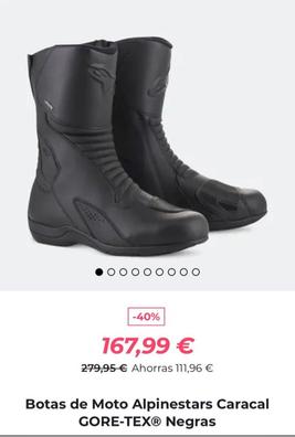 Botas moto goretex discount baratas