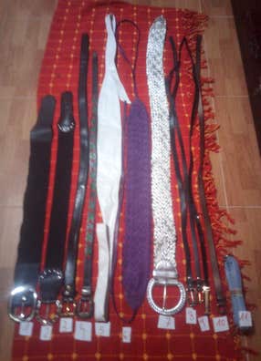 Cinturones de mujer segunda mano baratos en | Milanuncios