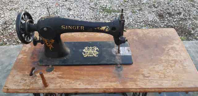 Milanuncios - maquina de coser singer 16k33