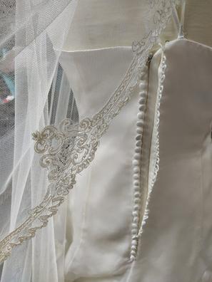 Rosa clara Vestidos y trajes de novia de segunda mano baratos | Milanuncios