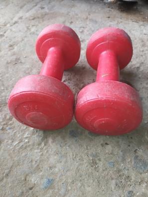 Par De Mancuernas De 4kg Pvc. Fitness. Macizas