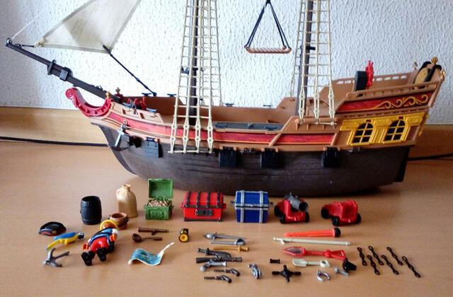 Playmobil cheap piratas barco