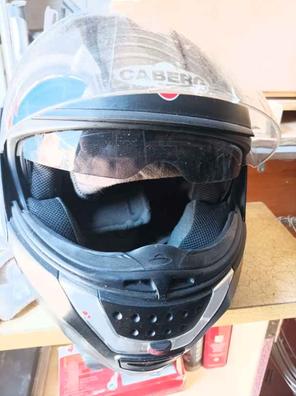 Casco moto Urban Vision WAYSCRAL jet talla L visera azul mate