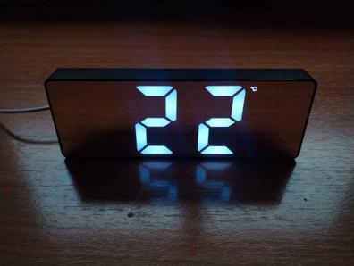CHEREEKI Reloj Despertador Digital, Despertador Alarma Dual