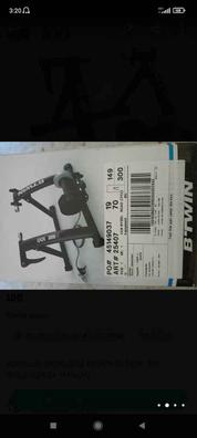 Rodillo bicicleta resistencia manual 500 W BTWIN in Ride 100