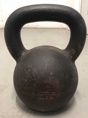 Pesa rusa con base de goma de 20 kg Kettlebell - Decathlon