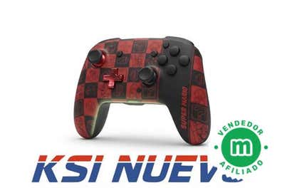Milanuncios - MANDO NINTENDO SWITCH NEGRO SUPER MARIO