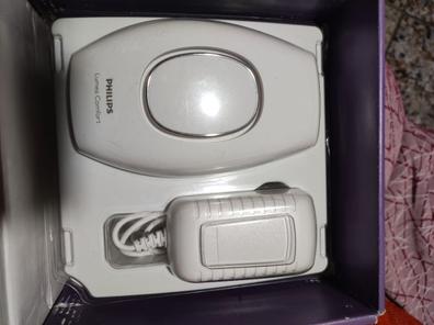 Philips Lumea Depiladora Luz Pulsada IPL Serie 8000 con Tecnología SenseIQ,  4 accesorios para el cuerpo, la cara, la zona del bikini y las axilas,  lápiz recortador compacto satén (modelo BRI949/00) 