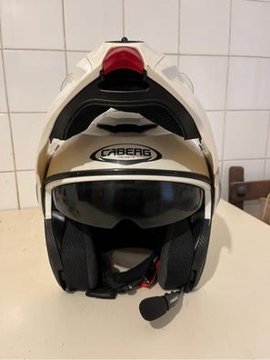 Casco Moto Jet Blanco Con gafas Protectoras - Sunra Oficial Europa