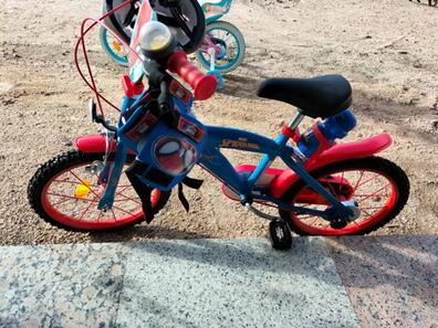 Bicicleta sin pedales spiderman hot sale