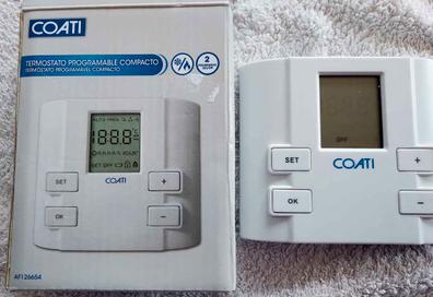 Termostato de ambiente programable, control remoto Wifi, controlador de  temperatura de ambiente, termostato de calefacción, iluminación de fondo  blanca, termostato de cable/temperatura de la habitación