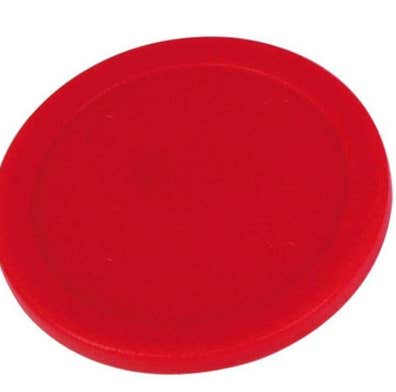 5 discos de plástico para mesas de juego, equipos y accesorios Rojo oscuro 5mm | Bodega Aurrera