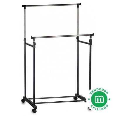 Burros Perchero Para Colgar Ropa De Metal, Independiente Burro Ropa  Resistente Para Dormitorio, Portable Armarios Organizador Con Estante  Inferior