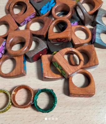 Anillos discount de madera