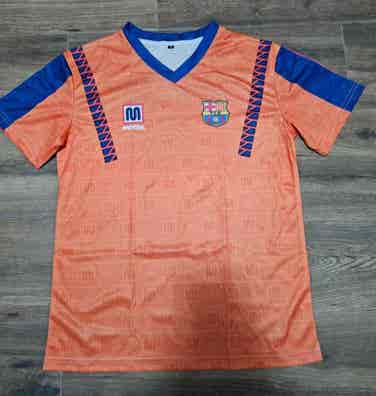 MAGLIA RARA BARCÀ CAMISETA SHIRT FC BARCELLONA 9 Kappa VINTAGE Periodo