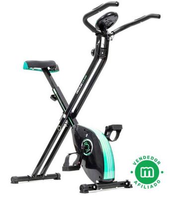 Cecotec Bicicleta Estática Profesional con Volante de Inercia de 16 Kg  Extreme. Sistema Silence Fit, Pulsómetro, Manillar y Sillín regulable,  Pantalla LCD, Ruedas, Peso máx 120 Kg, Blanco,Negro,Verde : :  Deportes y