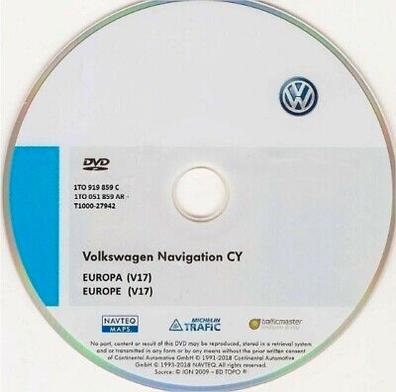 Volkswagen - SEAT - SKODA SD de navigation ( RNS 510 ou 810 Europe V17  2020)
