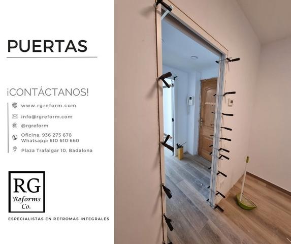 Puertas Correderas Vs Puertas Plegables - Carpinteria de aluminio, Reformas  integrales en Barcelona