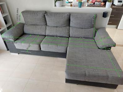 BÅRSLÖV sofá cama 3+chaiselongue, Tibbleby beis/gris - IKEA
