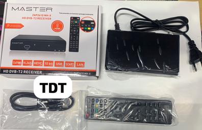 Strom 504 - Decodificador TDT Full HD DVB-T2 - Compatible con