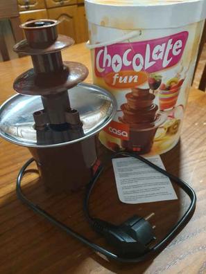 Jocca - Fuente de Chocolate cascada | Puedes hacer funcionar la fuente o  simplemente mantener el chocolate caliente | Base de acero inoxidable 