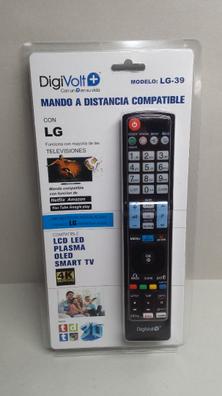 Mando a Distancia Compatible con TV LG, LCD, LED, Plasma, Smart TV, No  Requiere instalación, Programación