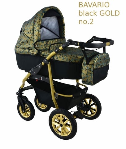 Milanuncios Carro De Bebe Dorado Bavario Goldlux
