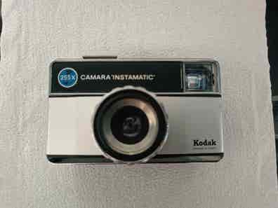 Appareil Photo Vintage Kodak Instamatic 255 X - Boîtier Argenté - Occasion