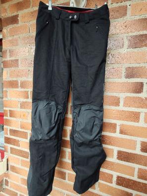 PANTALON DE MOTO PERFORADO DE VERANO UNISEX CON FORRO IMPERMEABLE EXTRAIBLE  Y PROTECCIONES CE