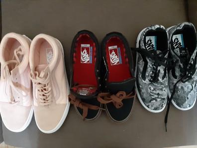 Vans negras 2024 y rosas