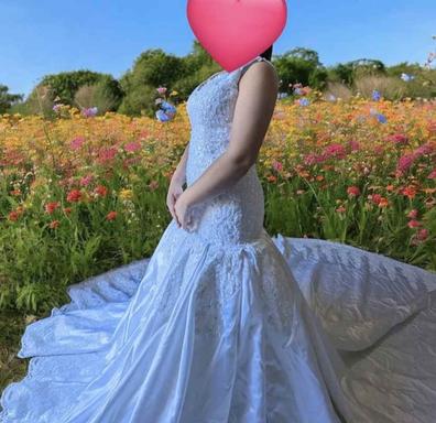 Cancan sirena Vestidos y trajes de novia de segunda mano baratos